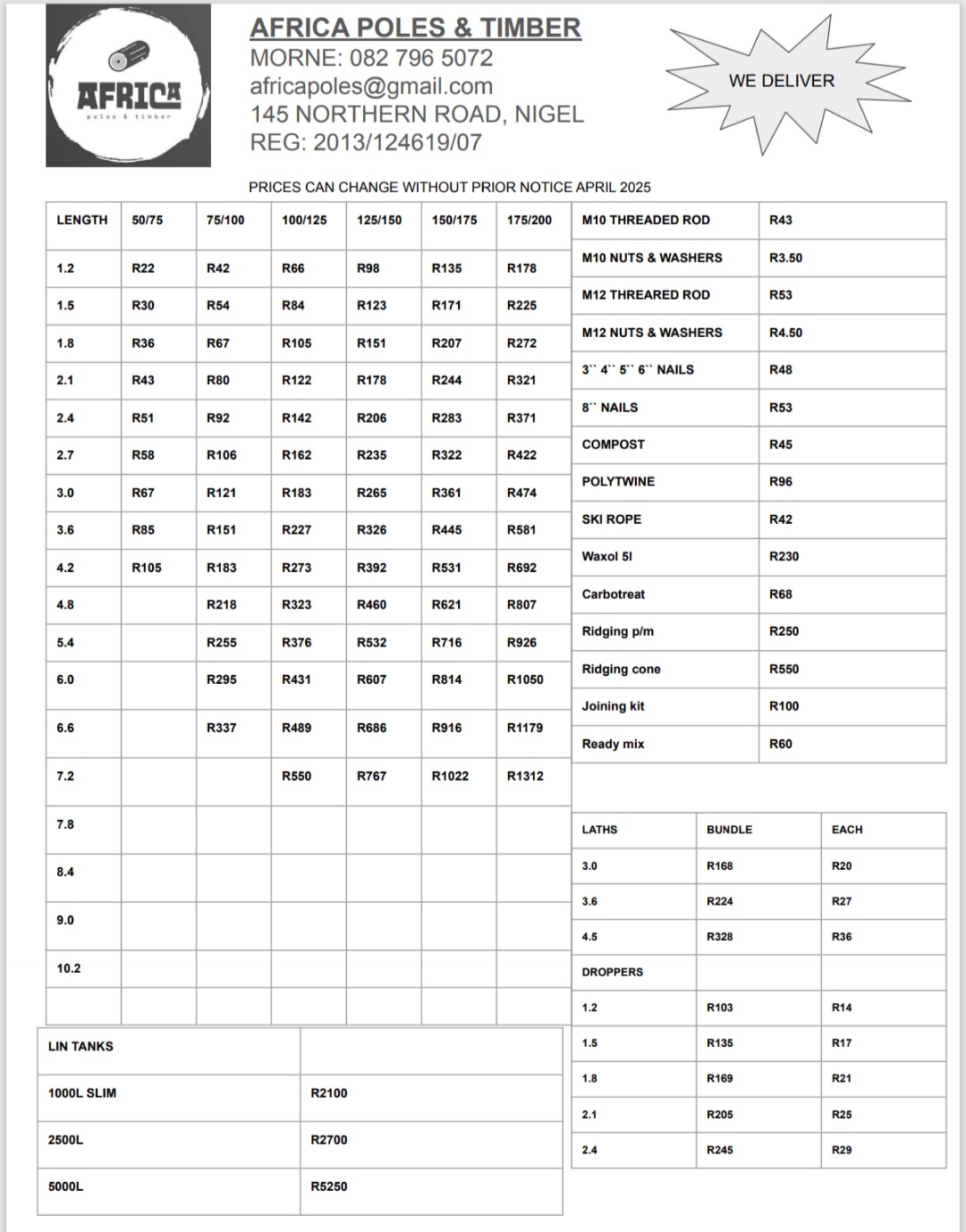 Price-List